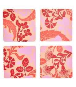 Set Van 4 Onderzetters Voyage Iconique