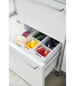 Yamazaki Vegetable Basket - Tower - White -Palmer Winkel 940a5e984a3e4827b76c10742d6899da