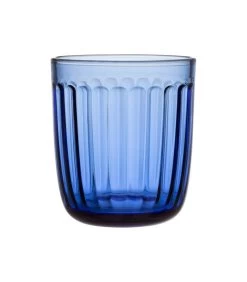 Iittala Raami Glas 26 Cl Ultramarijnblauw Set Van 2