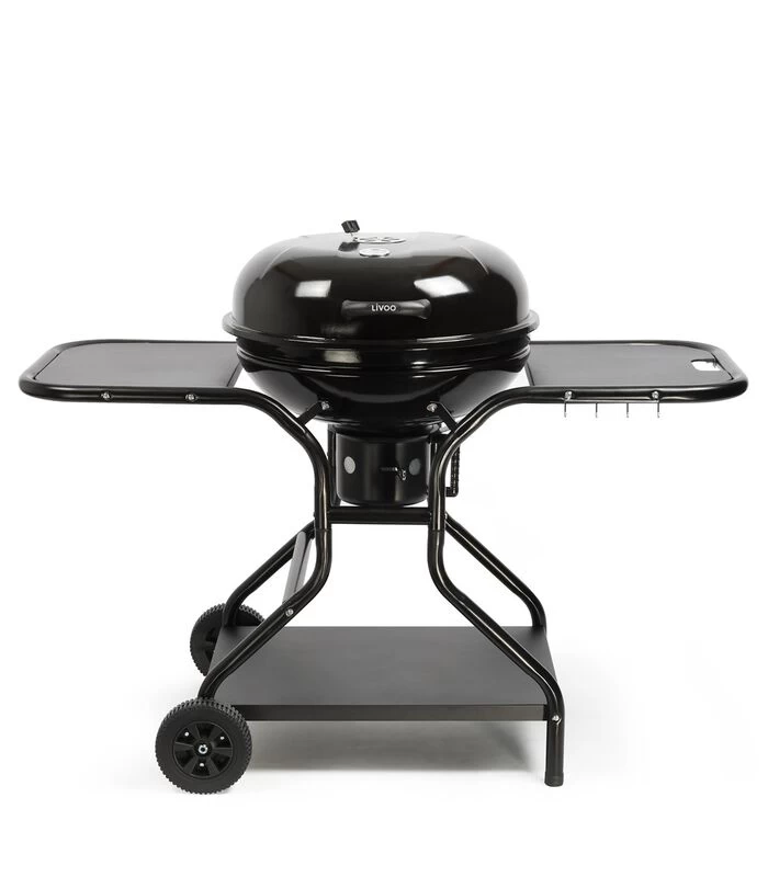 LIVOO Houtskoolbarbecue Met Werkbladen 4 LIVOO Houtskoolbarbecue Met Werkbladen - Afbeelding 2