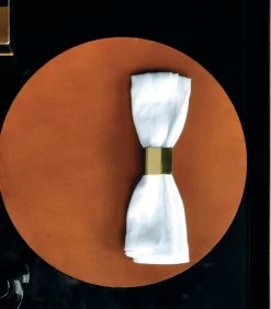 ELLIS Onderzetter Rond Cognac -Palmer Winkel 9de9c8af925b4b8b9b74a0badcd1387b