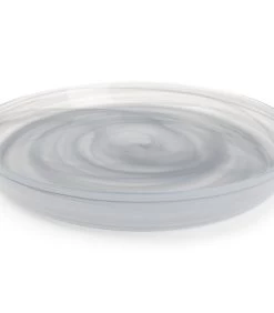 Serveerschaal 34cm Grijs Twirl