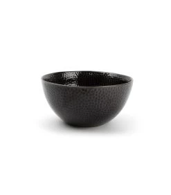 Kom 15xH7cm Zwart Mielo - (x4)