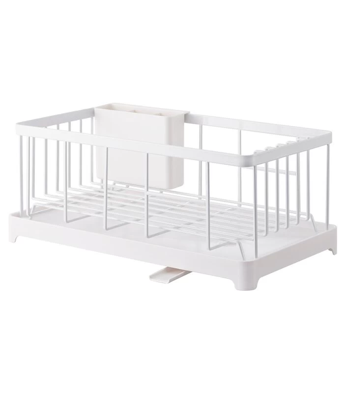 Yamazaki Sink Drainer Wire Basket - Tower - White 3 Yamazaki Sink Drainer Wire Basket - Tower - White