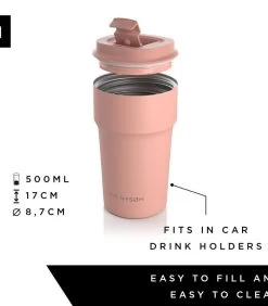 Roestvrij Staal Thermosbeker 'Bevægelse' -Palmer Winkel a0d35996051d47a185834ca8ea83060c