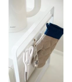 Yamazaki Extendable Kitchen Counter Organizer - Tower - White -Palmer Winkel a310ef90bd3040b1bf6fe187137b8089