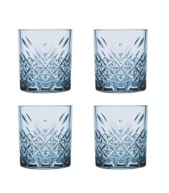 Pasabahce Tumbler Timeless 35.5 Cl Blauw 4 Stuk(s)