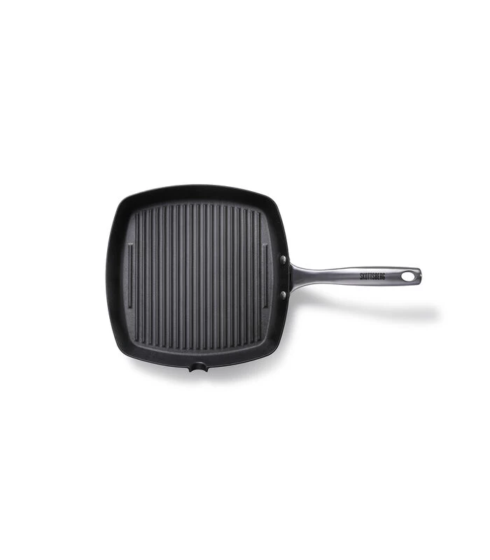 Grillpan Cast Iron 28 Cm Gietijzer 4 Grillpan Cast Iron 28 Cm Gietijzer - Afbeelding 2