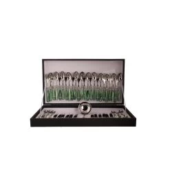 Bestekset Mona Lisa 18/10 49-delig Groen Groen 12-persoons 8 Bestekset Mona Lisa 18/10 49-delig Groen Groen 12-persoons -Palmer Winkel a7d54ccb7ee9472eb1324dcb19816f99