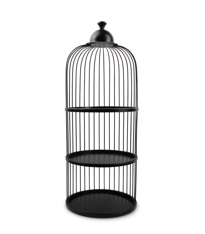 Serveertoren 25xH64cm Zwart Digna 4 Serveertoren 25xH64cm Zwart Digna - Afbeelding 2