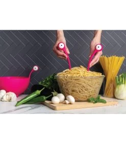 Pasta Monsters - Opschepbestek - Roze -Palmer Winkel ad59da7456594d658042d85addf0725f
