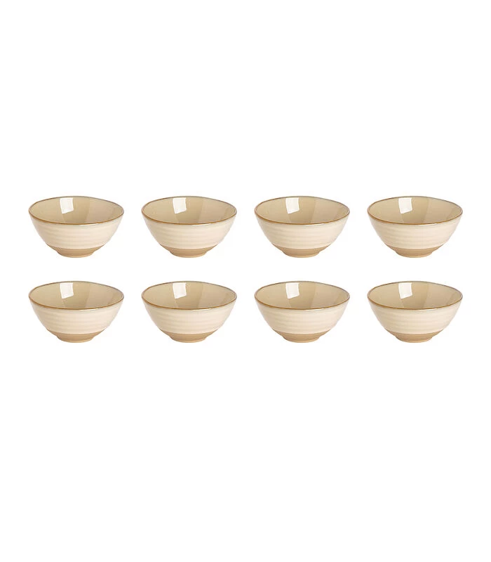 Palmer Schaal Dublin 12.5 Cm 40 Cl Beige Stoneware 4 Stuk(s) 3 Palmer Schaal Dublin 12.5 Cm 40 Cl Beige Stoneware 4 Stuk(s)