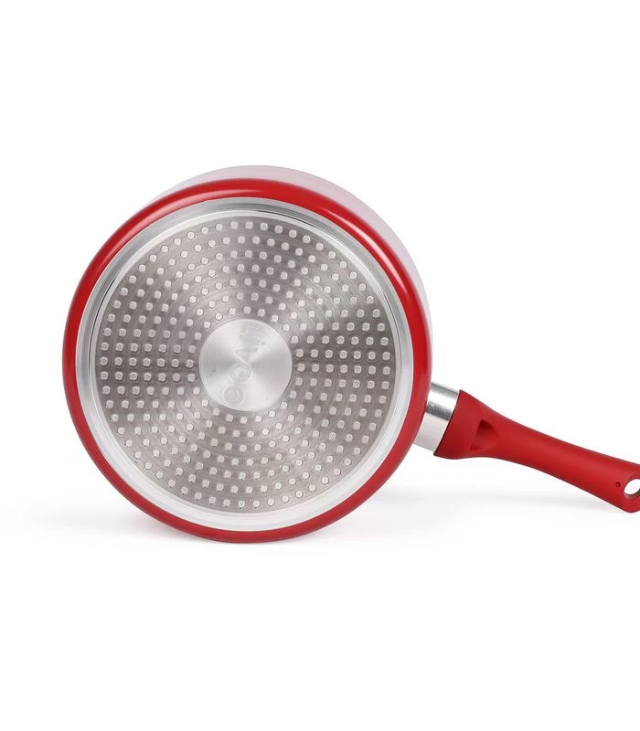 LIVOO Set Van 3 Kookpotten Met Steenlook 5 LIVOO Set Van 3 Kookpotten Met Steenlook - Afbeelding 3