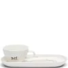 Kop En Schotel Koffie Set Coffee Cookie Wit - 195 ML - 25x10x10 Cm -Palmer Winkel b3f7c4a7be6840f386113775cb598163