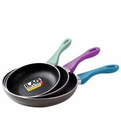 LIVOO Set Van 3 Pannen Met Steenlook ILAG -Palmer Winkel b4bcfd45d8f34cff94b82a4b4765f58c