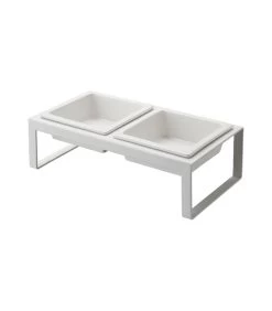 Yamazaki Voerbak Voor Huisdieren Wit