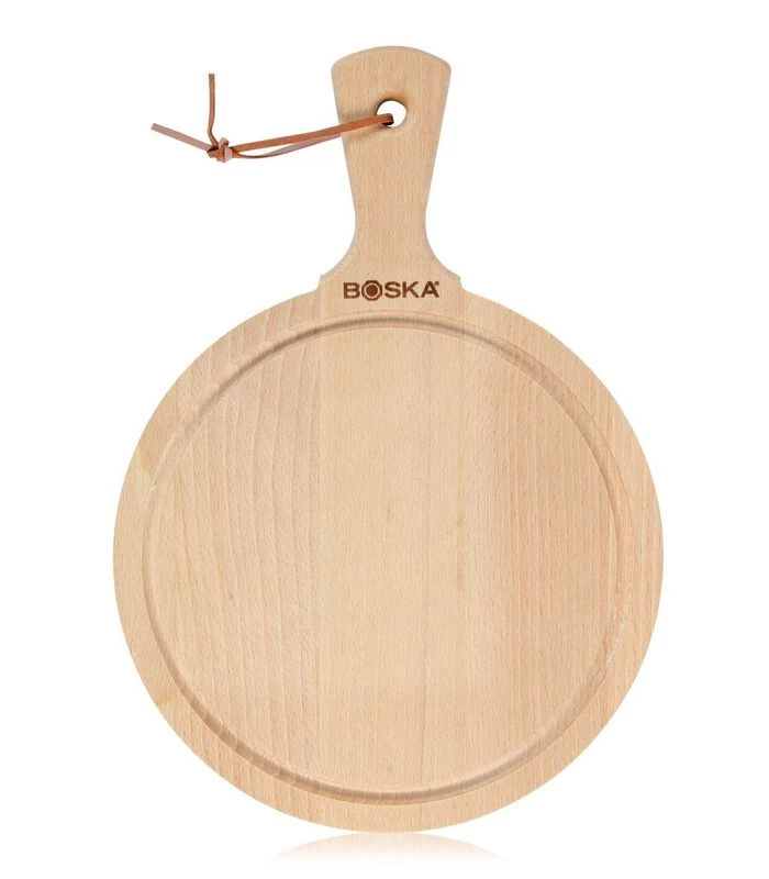 Serveerplank Rond Amigo M - Met Handgreep - Bruin - ⌀ 23,4 Cm 3 Serveerplank Rond Amigo M - Met Handgreep - Bruin - ⌀ 23,4 Cm