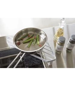 Yamazaki Stove Corner Rack - Tower - White -Palmer Winkel bc0da203fa8b4b4a974a7b9ce12e7396