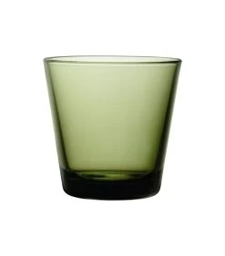 Iittala Kartio Glas 21cl Mosgroen 2 Stuks