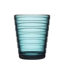 Iittala Aino Aalto Glas 22cl Zeeblauw 2 Stuks