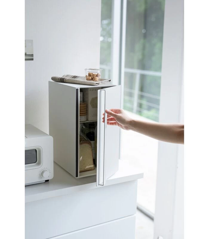 Yamazaki Bread Case Tall - Tower - White 6 Yamazaki Bread Case Tall - Tower - White - Afbeelding 4