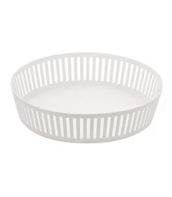 Yamazaki Fruit Basket Wide - Tower - White