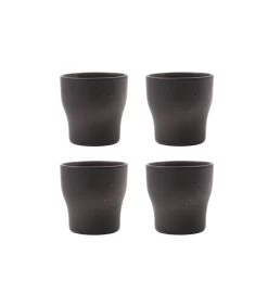 House Doctor Thermo Bekers (set Van 4) - Liss - Donkergrijs