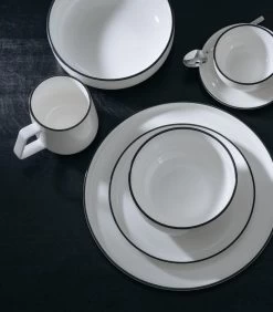 STUDIO BASE Diep Bord 21,5 Cm Wit (set/4) -Palmer Winkel d2f29708cda342c284f828b8feb1badc 2