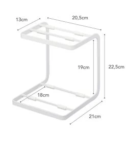 Yamazaki Pot Stand - Tower - White 11 Yamazaki Pot Stand - Tower - White -Palmer Winkel d3a1bc9f2d484afb9db11cf68279c911