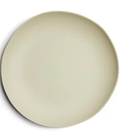 Bord, Dinerbord Mat - Marseille - Wit - 1 Stuk - Keramiek