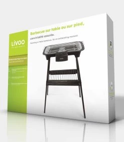 LIVOO Staande Elektrische Barbecue -Palmer Winkel dae2fa841ce240ee8bd73252bfb1b89c