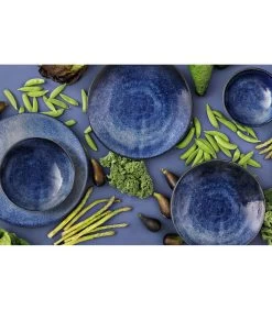 Palmer Serviesset Kiryu Porselein 6-persoons 24-delig Blauw -Palmer Winkel ddaa726491cf47559d20b8c6b243545c