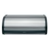 Brabantia Broodtrommel Met Schuifdeksel, Matt Steel Fingerprint Proof / Matt Black -Palmer Winkel de83bbe6e4e7456e9ba7fcc22ff7cc26