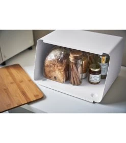 Yamazaki Bread Case With Removable Lid - Tower - White -Palmer Winkel dfece9ce0f634ee3aeef88c597cc6524