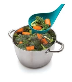 Mamma Nessie - Opscheplepel - Turquoise -Palmer Winkel e50c0dbb2ae24b1fa088864962bb22d1