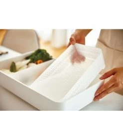 Yamazaki Cooking Tray Square - Tower - White -Palmer Winkel e6d91160a2f9445fac73a055ff46ea89