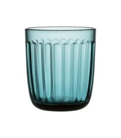 Iittala Raami Glas 26cl Zeeblauw 2 Stuks