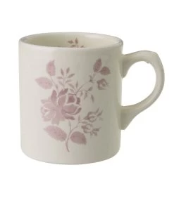 Beker Roeland Jumbo Met Décor - Fleurs Rouges