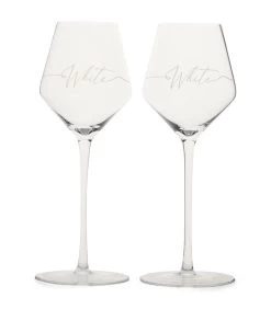 Wijnglazen Witte Wijn - RM White Wine Glass - Transparant - Set 2 Stuks