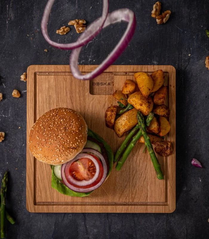 Dining Board Friends S - Eikenhout - Voor Elke Maaltijd - Serveerplank 4 Dining Board Friends S - Eikenhout - Voor Elke Maaltijd - Serveerplank - Afbeelding 2