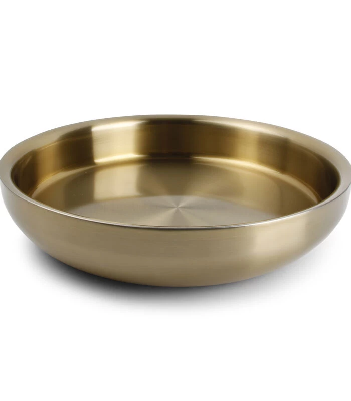 Dienblad 36xH8cm Dubbelwandig Goud Bar 3 Dienblad 36xH8cm Dubbelwandig Goud Bar