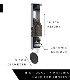 Zout- En Pepermolen Set 'Lagom' 9 Zout- En Pepermolen Set 'Lagom' -Palmer Winkel f3fb3dc67a2045f3a90be58e23f0f140