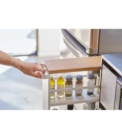 Yamazaki Slim Trolley With Grip - Tower - White -Palmer Winkel f84d3b56265b4d9dbcfb847a3041fa25