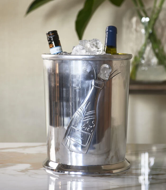 Wijnkoeler - Pop The Cork Cooler - Zilver 4 Wijnkoeler - Pop The Cork Cooler - Zilver - Afbeelding 2