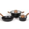 LIVOO Vijfdelige Pannenset